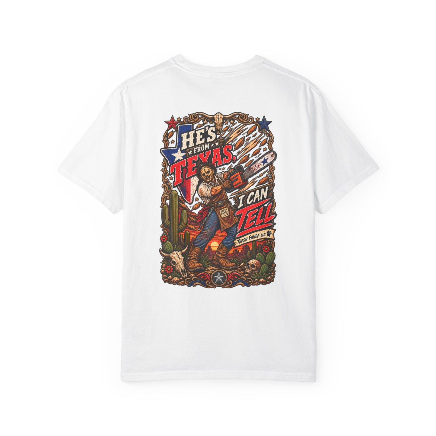 He's From Texas Comfort Colors T-shirt