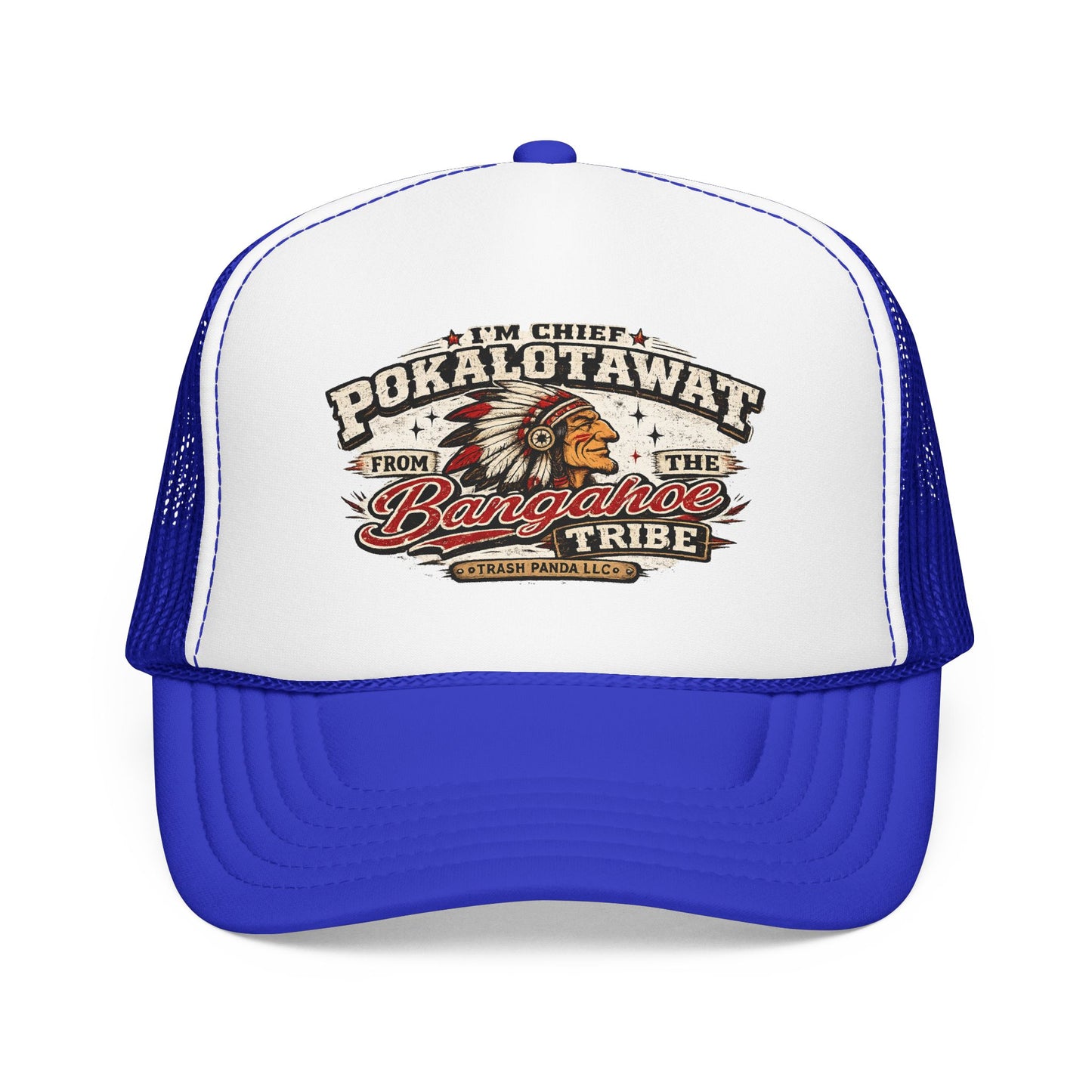 CHIEF POKALOTA Foam Trucker Hat (Printed)
