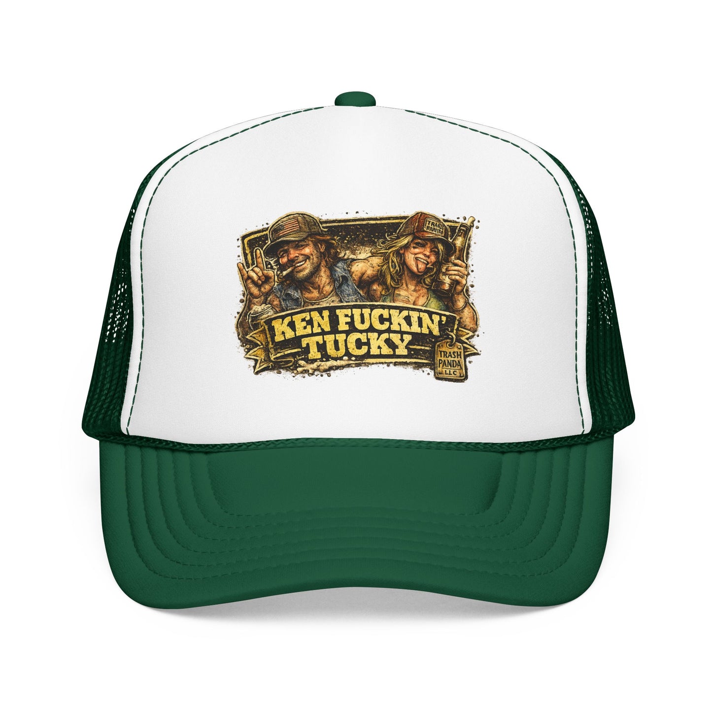 Ken Fn' Tucky Foam Trucker Hat (Printed)