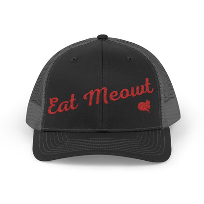Eat Meowt Richardson 112 Snapback Trucker Cap