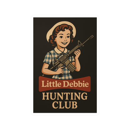 Little Debbie Hunting Club Vinyl Decal