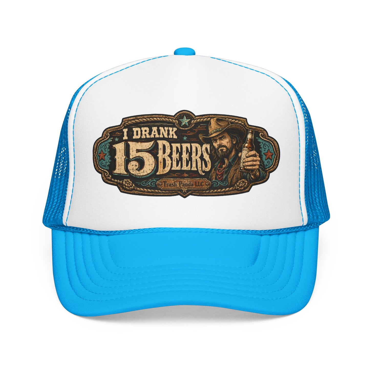 15 Beers Foam Trucker Hat (Printed)