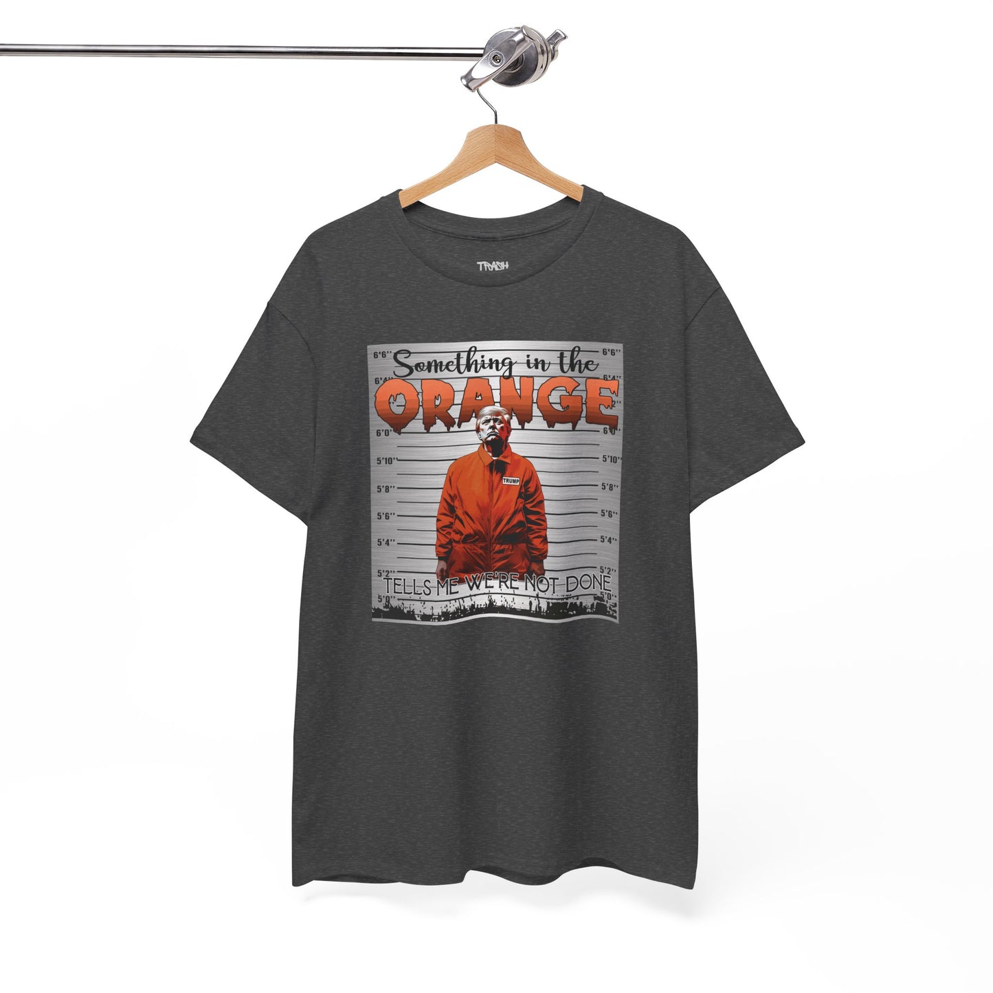 Trump Something In The Orange Unisex Heavy Cotton Tee