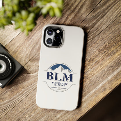 BLM Busch Tough iPhone Cases