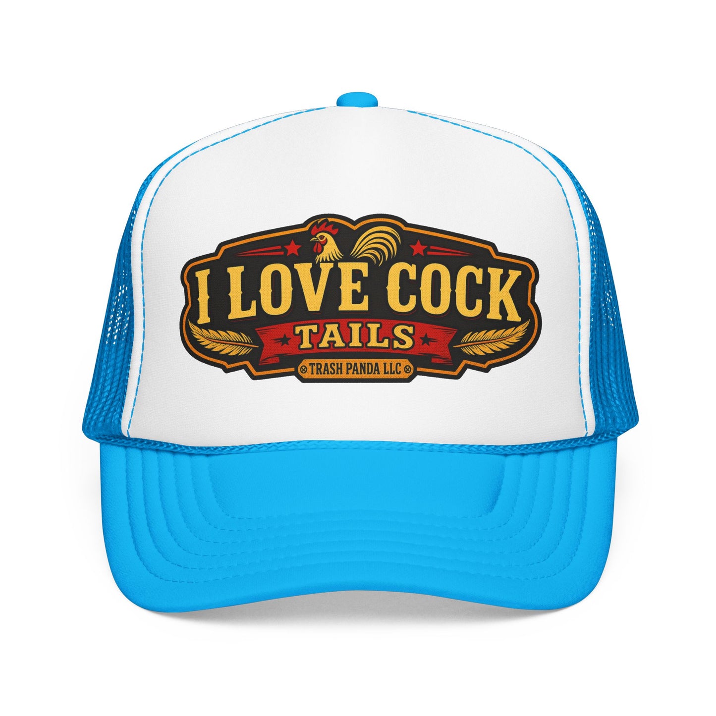 I Love Cocktails Foam Trucker Hat (Printed)