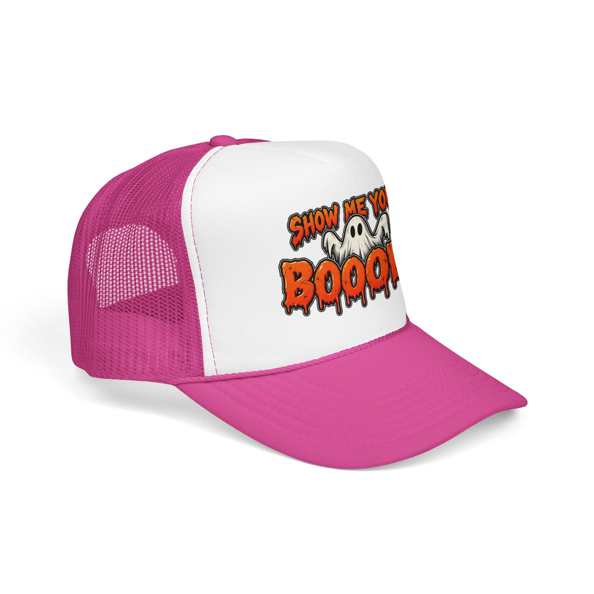 Show Me Your Booobs Foam Trucker Hat (Printed)