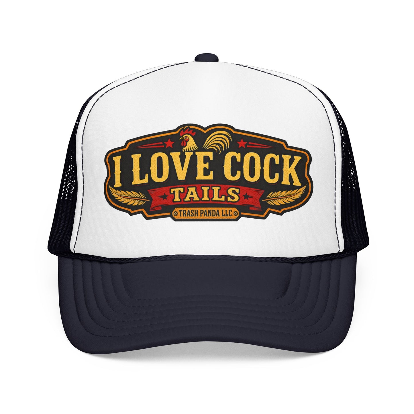 I Love Cocktails Foam Trucker Hat (Printed)