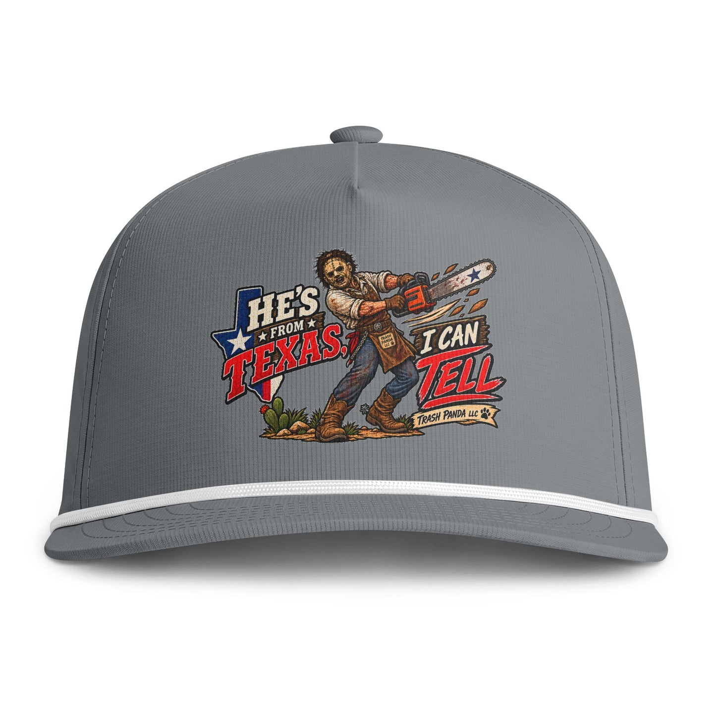 He's From Texas Comfort Colors Sunwashed Rope Cap