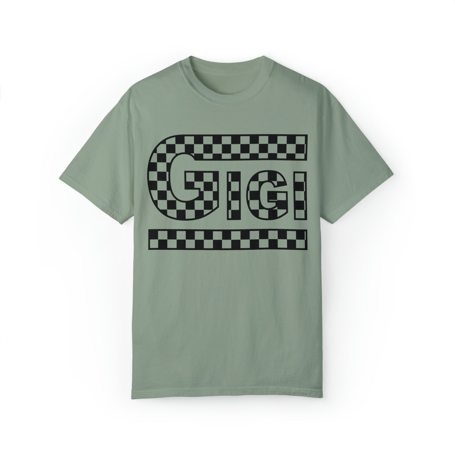 Checkered Gigi Comfort Colors Unisex Garment-Dyed T-shirt