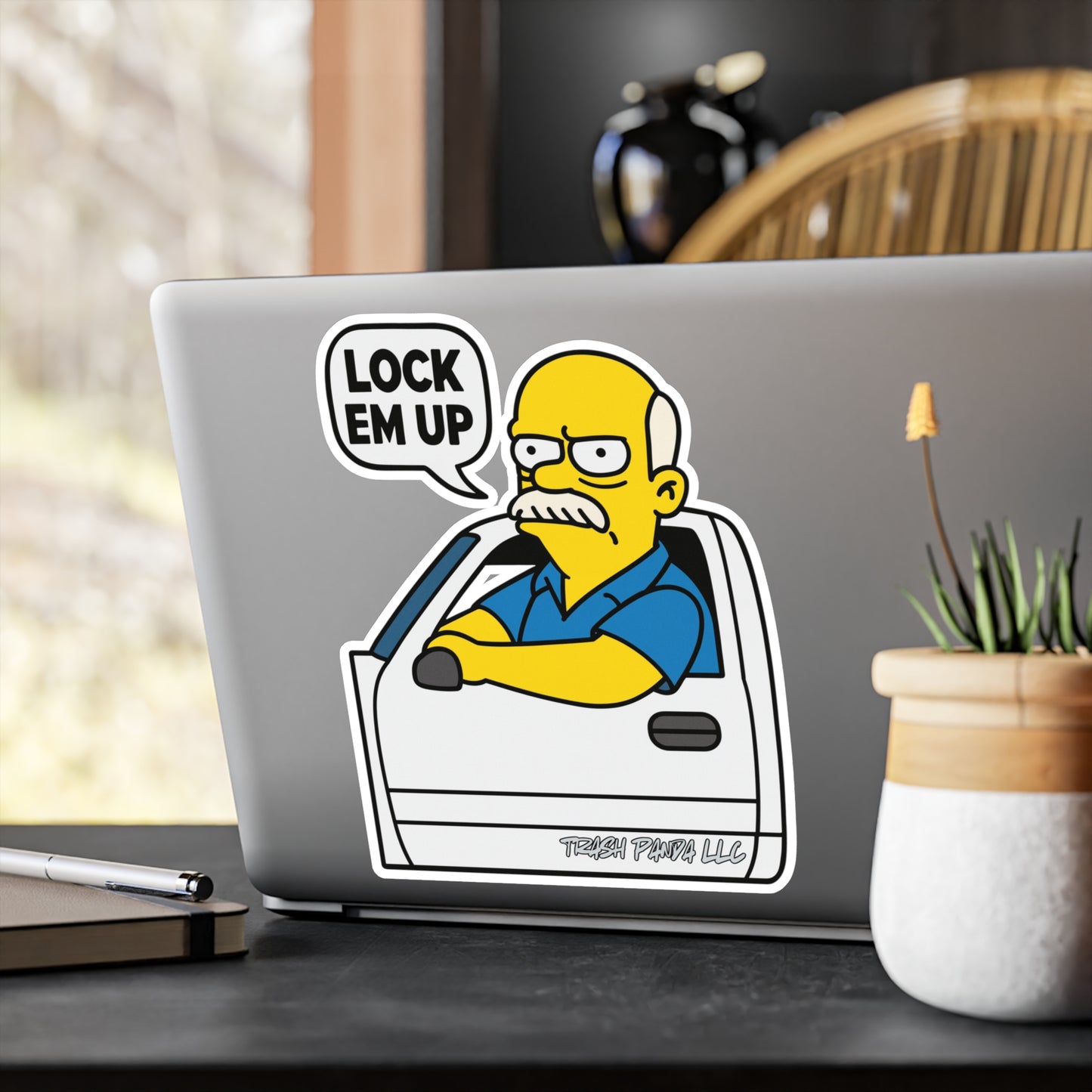 Lock Em Up Simpson Vinyl Decals