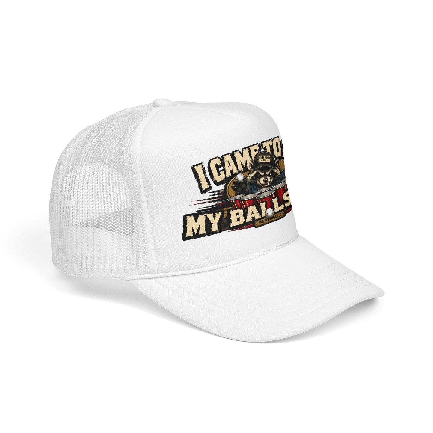 Get My Balls Wet Foam Trucker Hat (Printed)