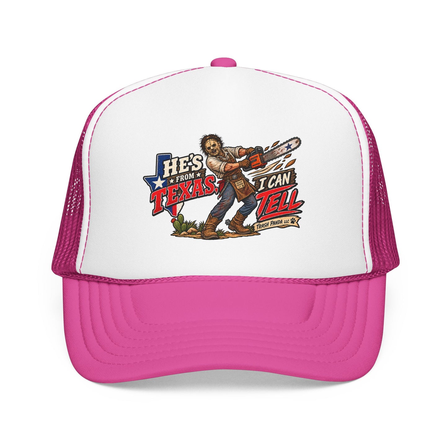 He's From Texas Foam Trucker Hat