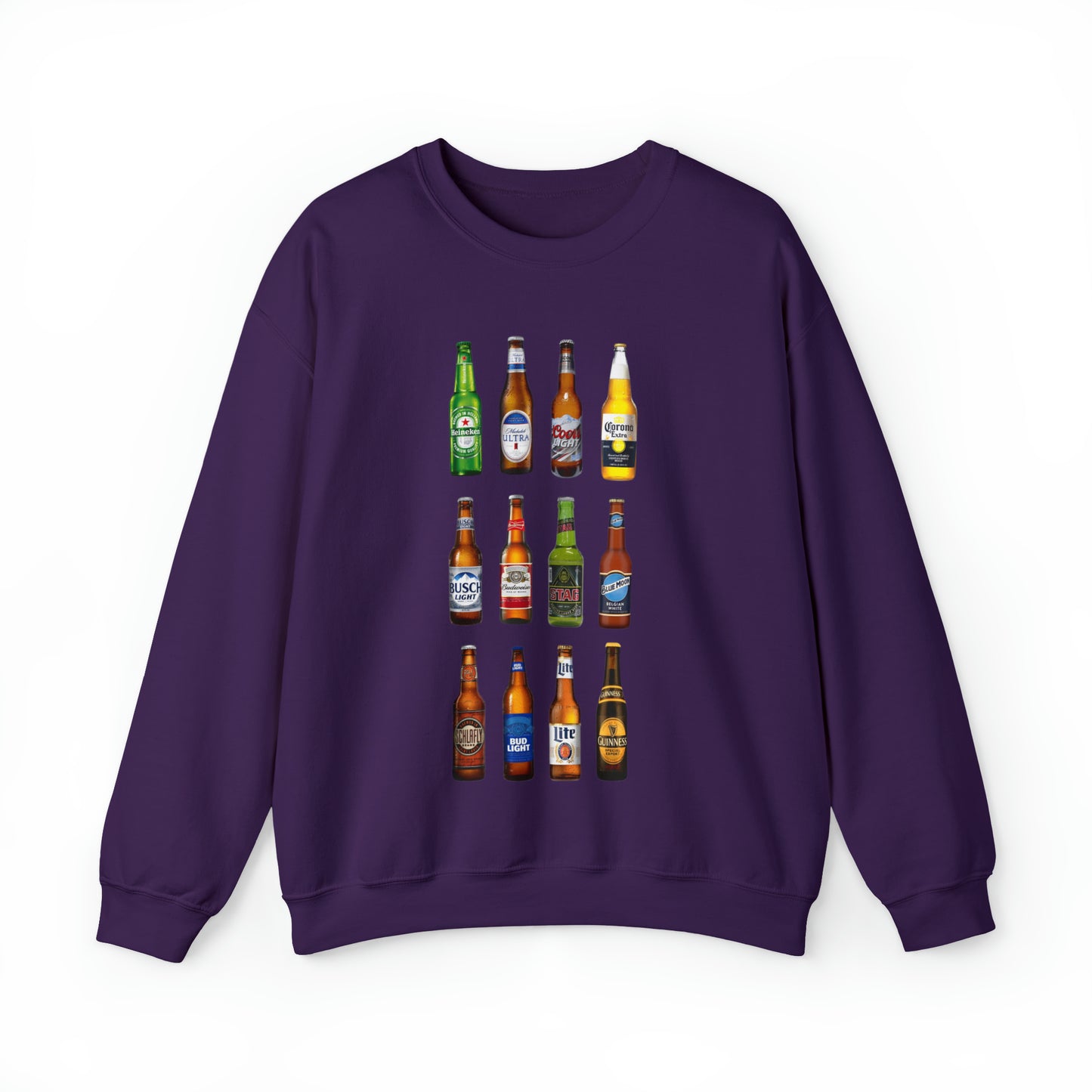 Beer Bottle Sweatshirt Unisex Heavy Blend™ Crewneck Sweatshirt