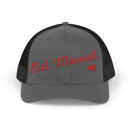 Eat Meowt Richardson 112 Snapback Trucker Cap