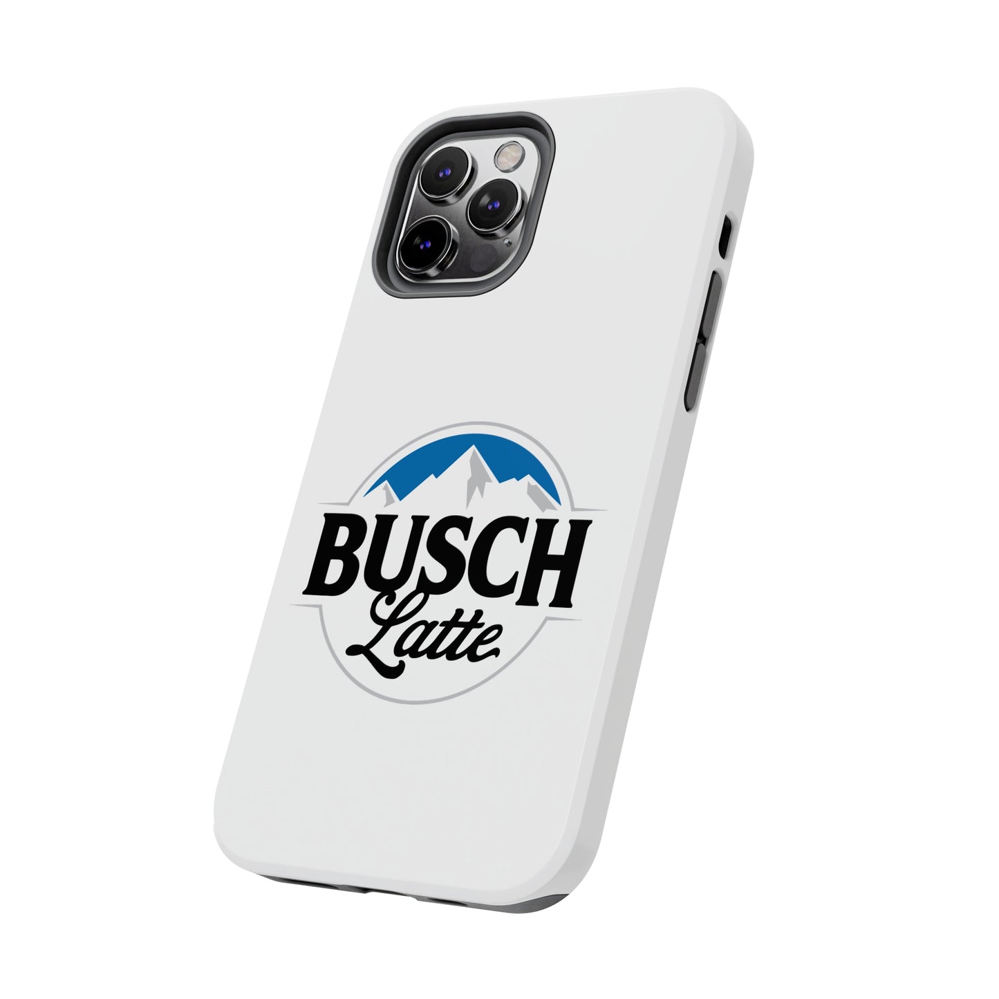 Busch Latte White Tough iPhone Cases