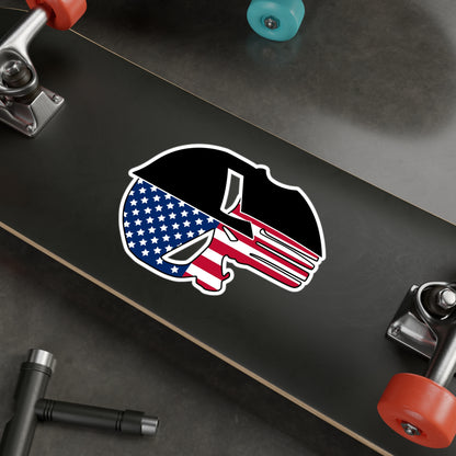 Punisher Spartan American Vinyl Decals