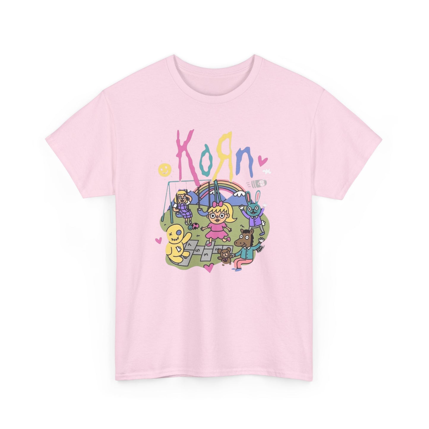 Korn Colorful Metal Band Tee