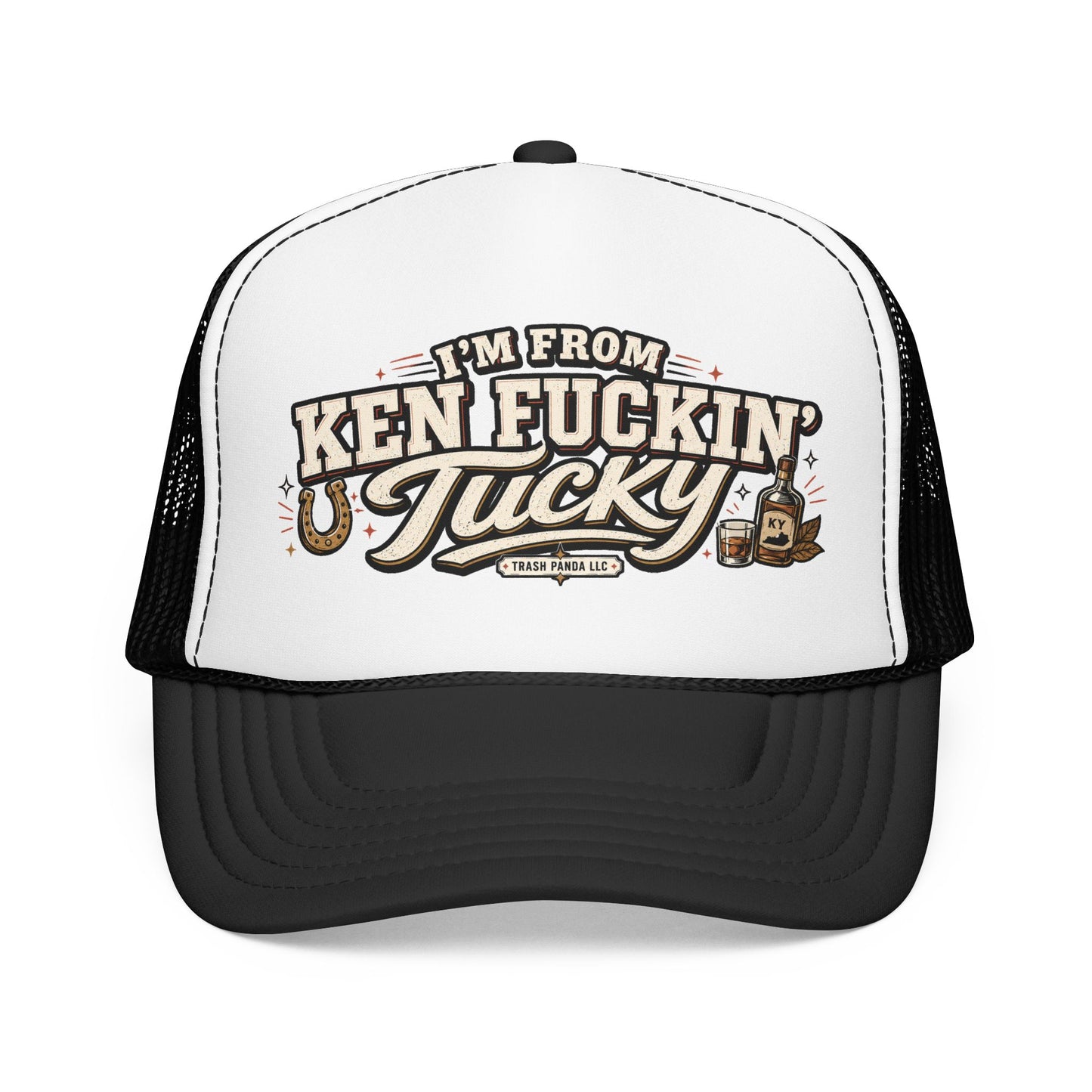 I'm From Ken Fn' Tucky Foam Trucker Hat (Printed)