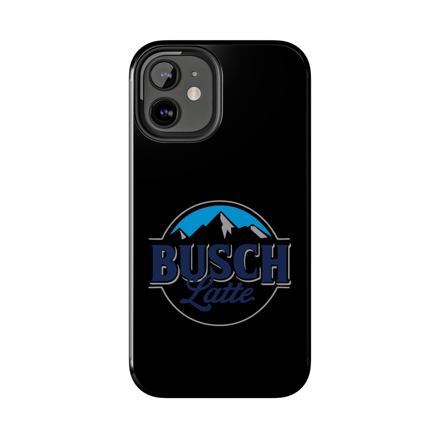 Busch Latte Blk Tough iPhone Cases