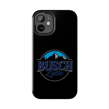 Busch Latte Blk Tough iPhone Cases