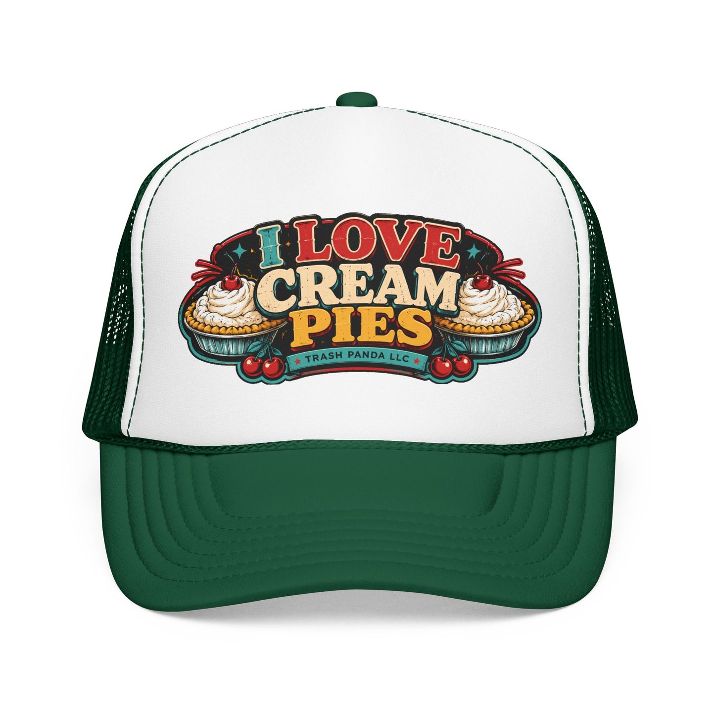 Cream Pies Foam Trucker Hat (Printed)