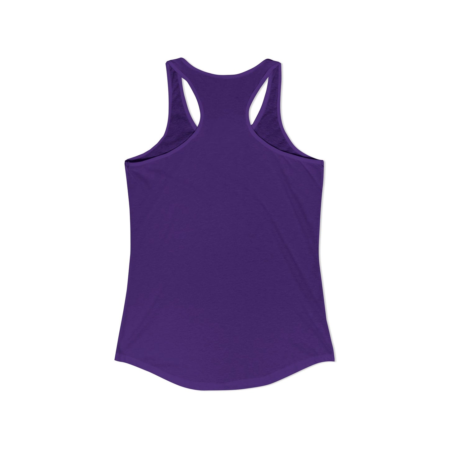 Feral Blue Oval Women's Ideal Racerback Tank