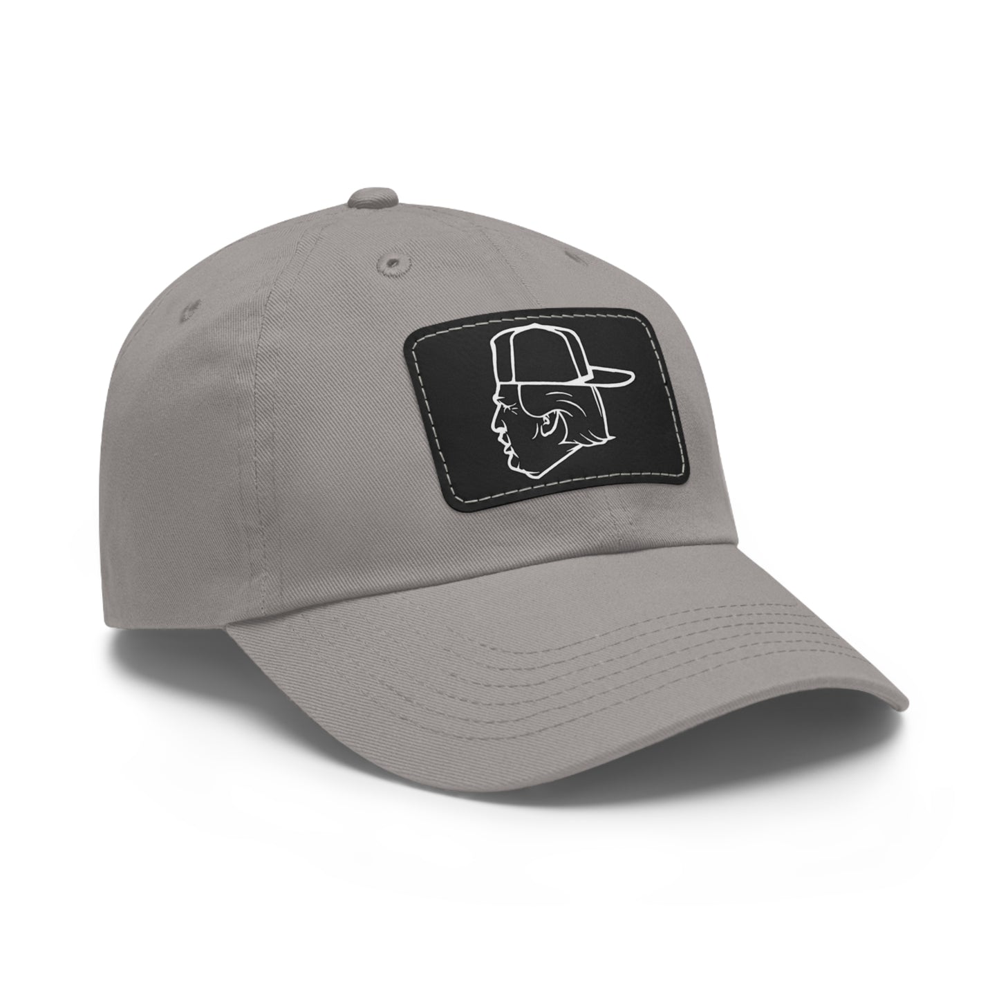 Trump Gangster Hat with Leather Patch (Rectangle)