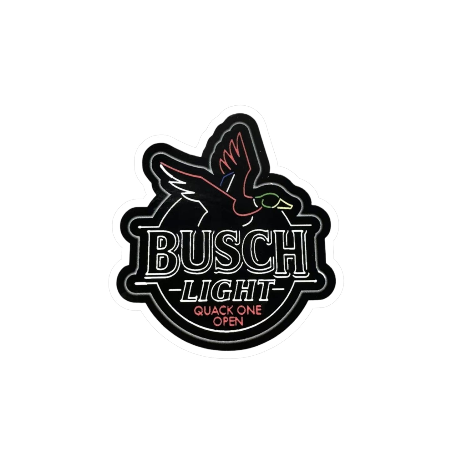 Quack One Kiss-Cut Vinyl Decals