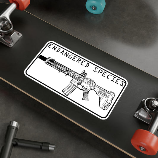 Endangered Species Vinyl Decal