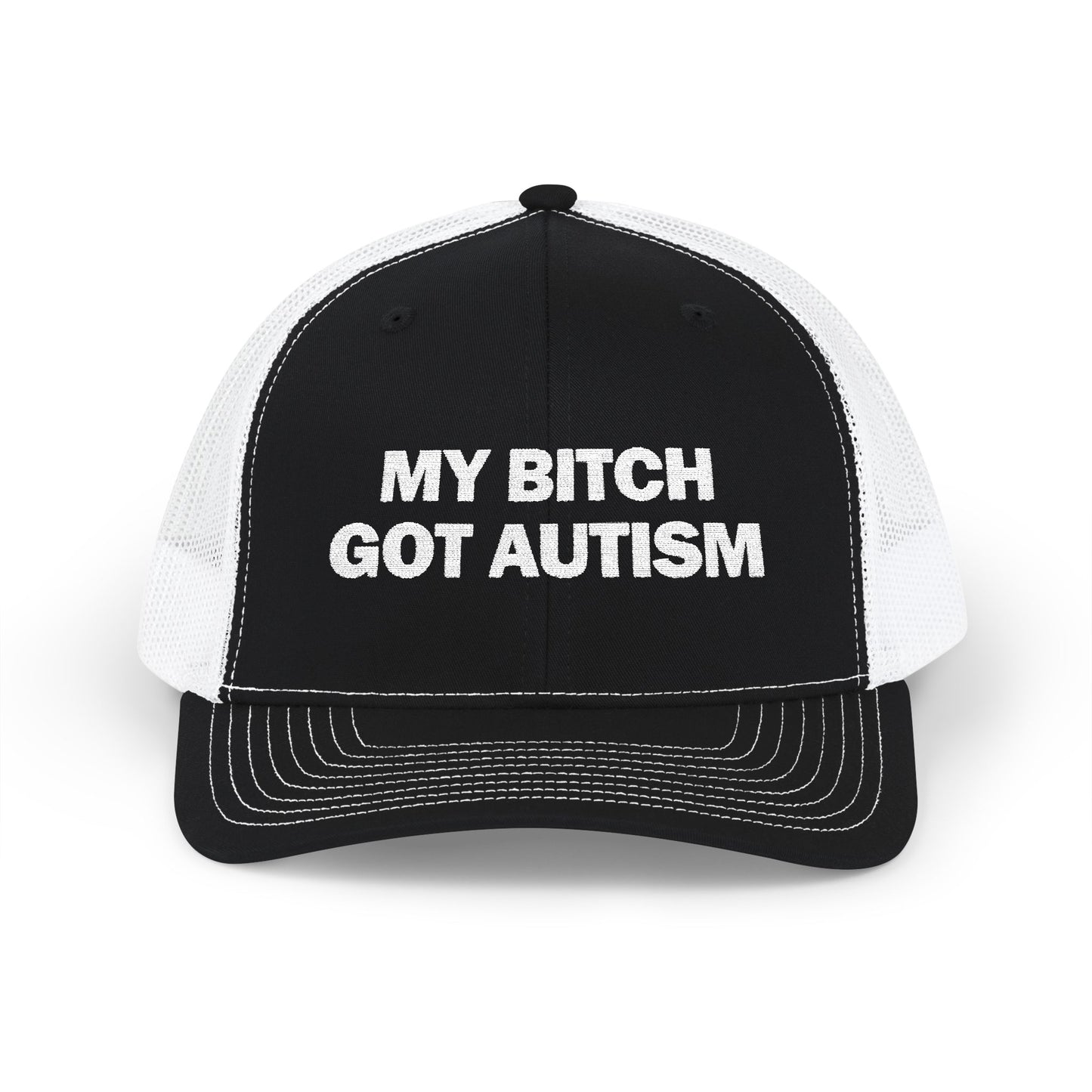My B Got Autism Richardson 112 Snapback Trucker Cap