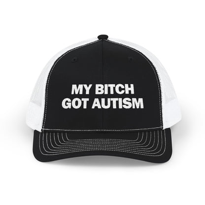 My B Got Autism Richardson 112 Snapback Trucker Cap