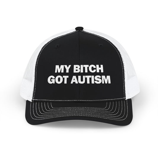 My B Got Autism Richardson 112 Snapback Trucker Cap