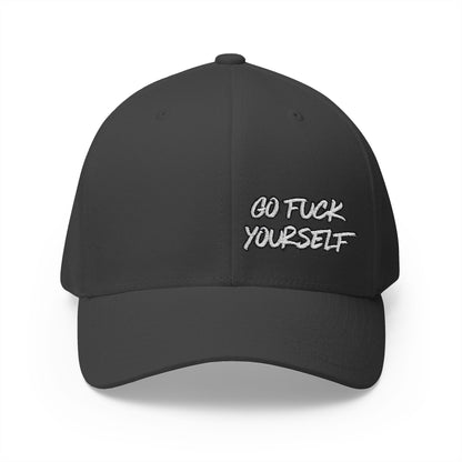 Go F Yourself Embroidered FlexFit Hat