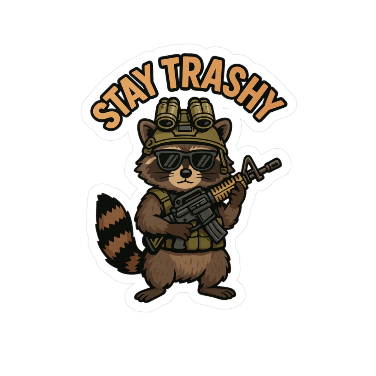 Stay Trashy Vinyl Decal