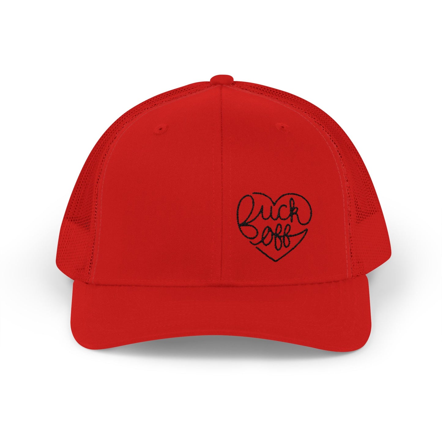 F*CK OFF Heart (Ladies) Snapback Trucker Cap
