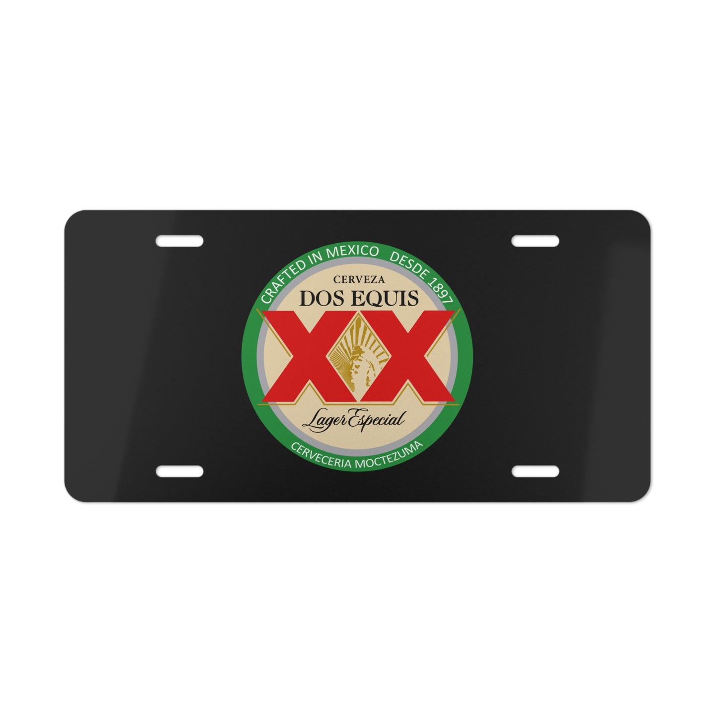 Dos Equis Vanity Plate