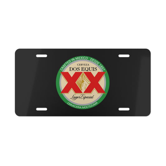 Dos Equis Vanity Plate