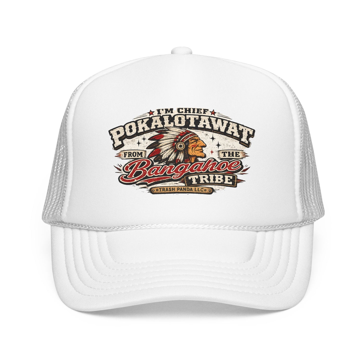 CHIEF POKALOTA Foam Trucker Hat (Printed)