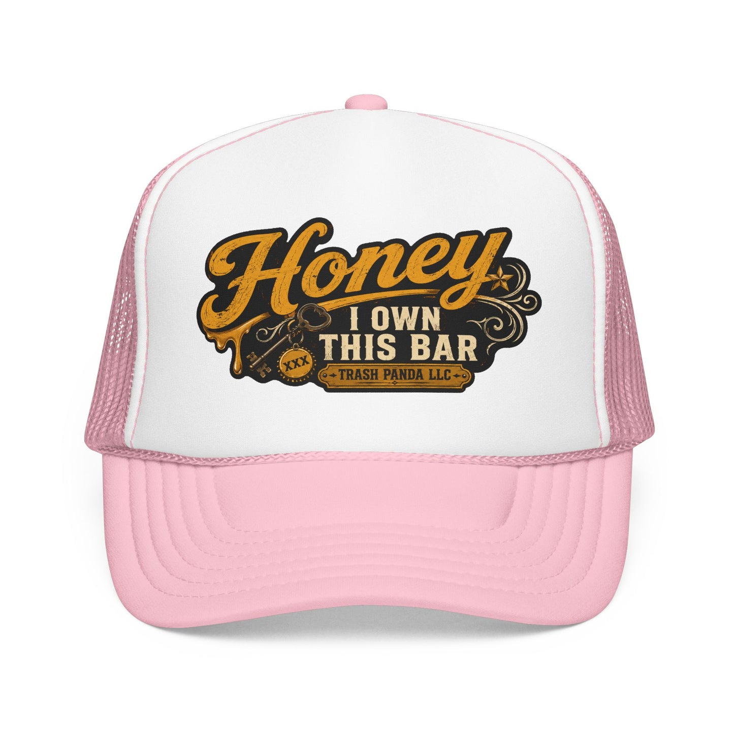 I Own This Bar Foam Trucker Hat (Printed)