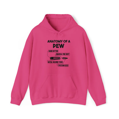 Anatomy Of A Pew Unisex Heavy Blend™ Hooded Sweatshirt