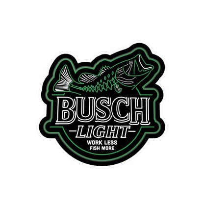 Fish More Kiss-Cut Vinyl Decals