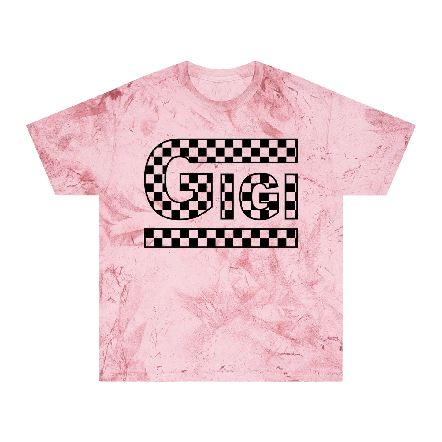 Checkered Gigi Comfort Colors Unisex Color Blast T-Shirt