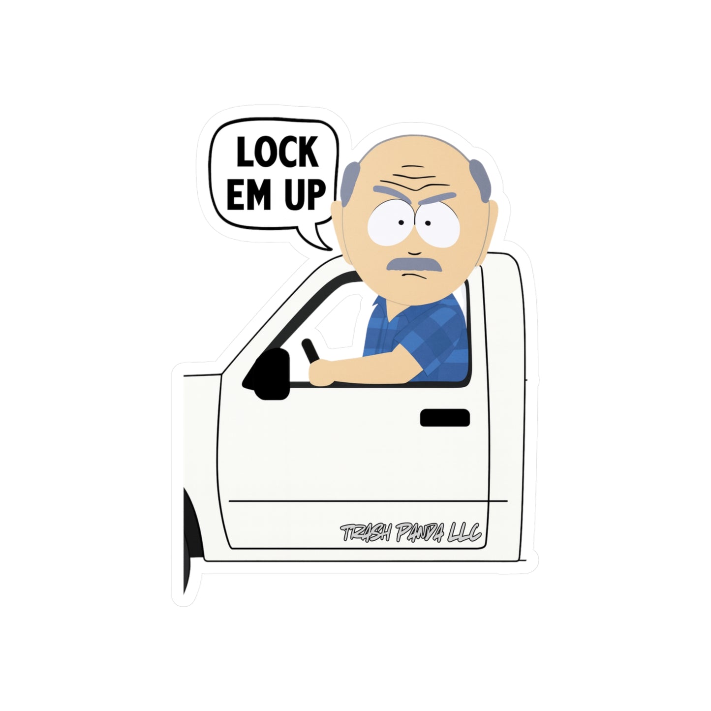Lock Em Up South Park Vinyl Decals