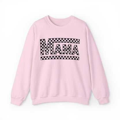 Checkered Mama Unisex Heavy Blend™ Crewneck Sweatshirt