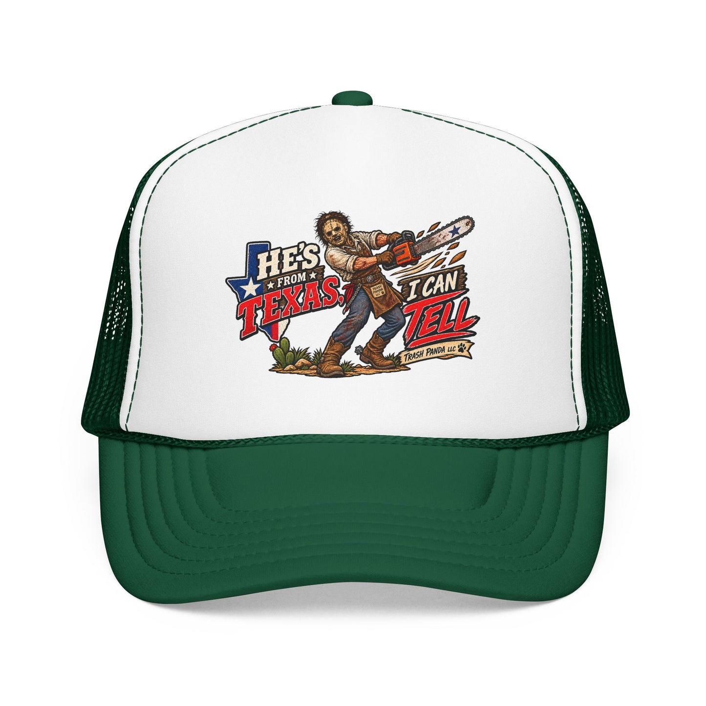 He's From Texas Foam Trucker Hat