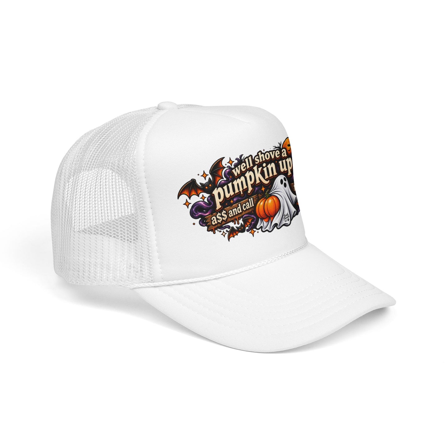 Call Me Spooky Foam Trucker Hat (Printed)