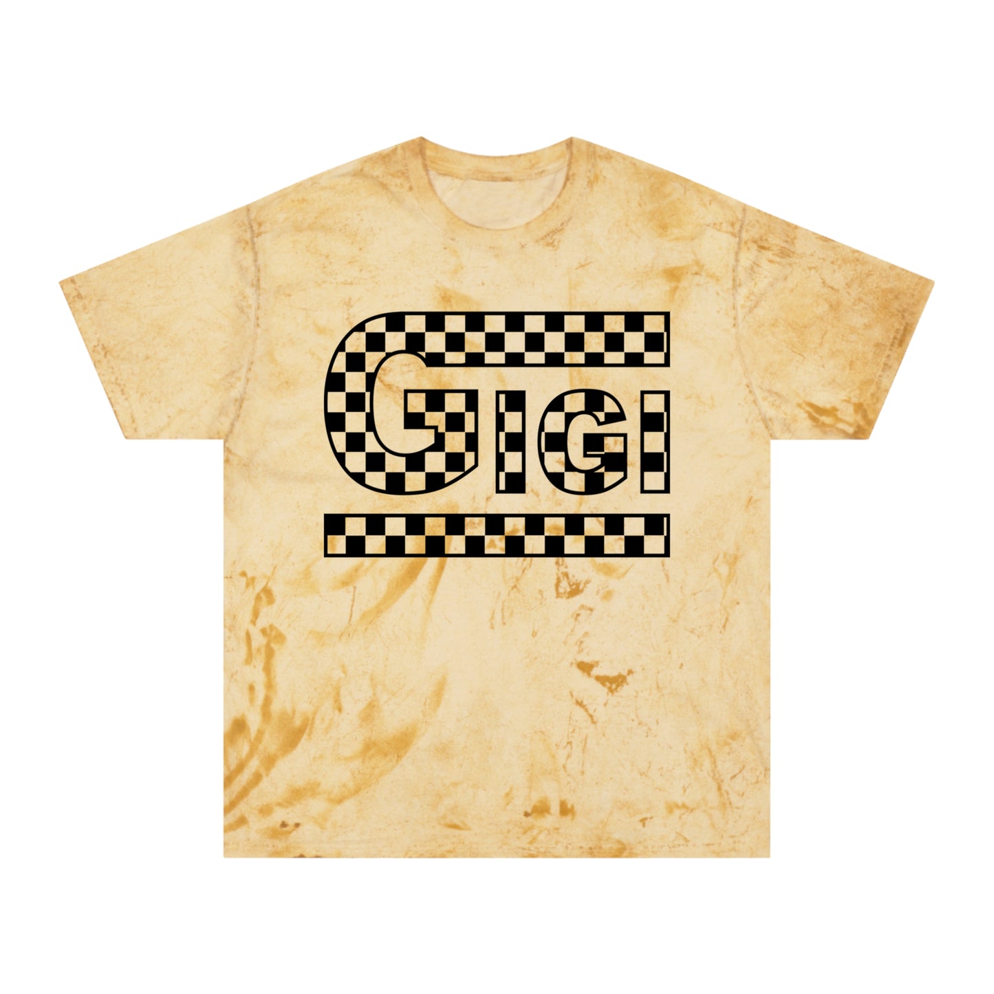 Checkered Gigi Comfort Colors Unisex Color Blast T-Shirt