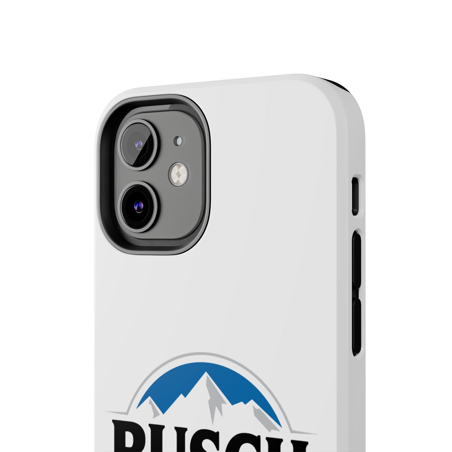 Busch Latte White Tough iPhone Cases