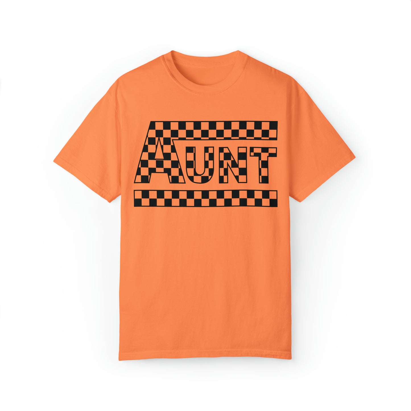 Checkered Aunt Comfort Colors Unisex Garment-Dyed T-shirt