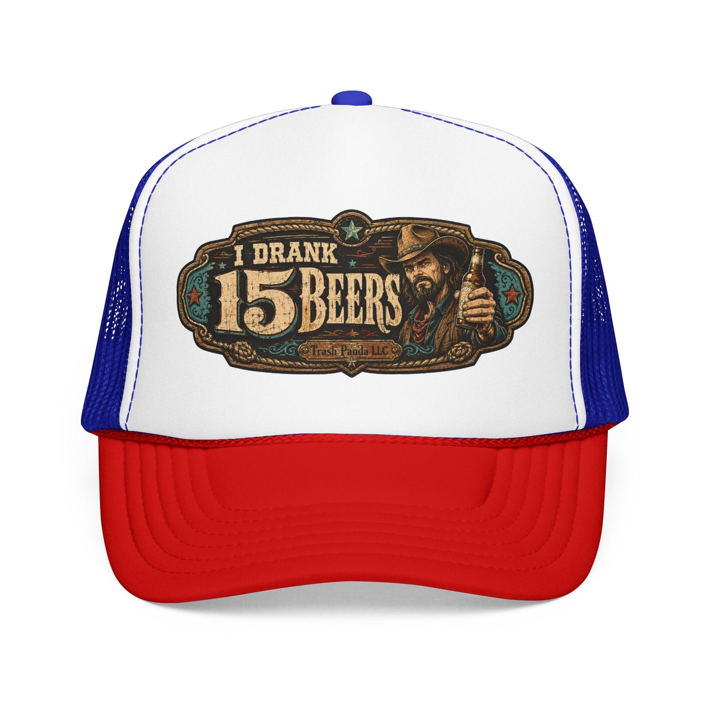 15 Beers Foam Trucker Hat (Printed)